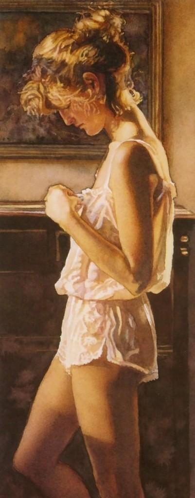 women in the paintings  by Steve Hanks