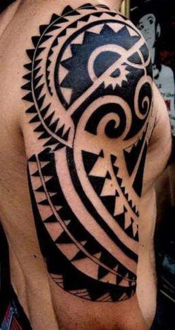 Tribal sleeve tattoos for Men 