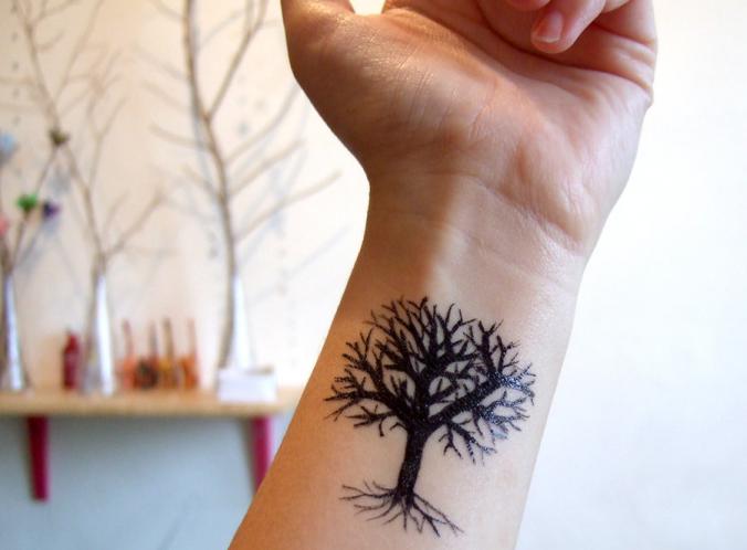 Lonely Tree tattoo by yael360
