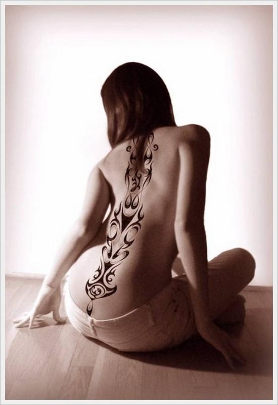 Lower Back Tattoo Designs for girls