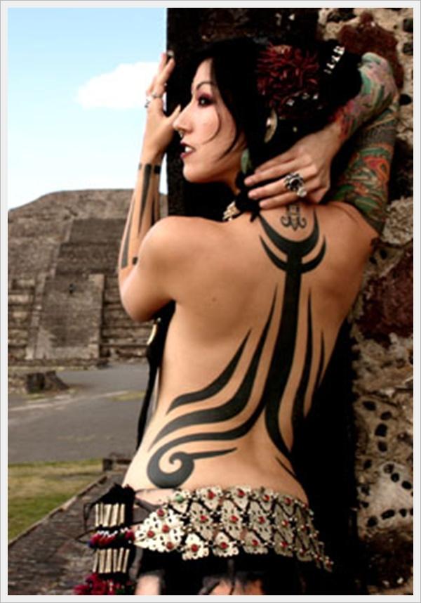 tribal tattoo for women
