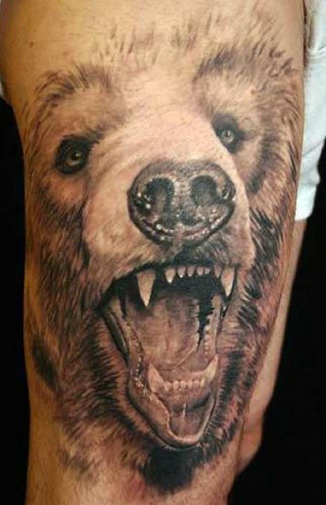 Bear Tattoos For Men