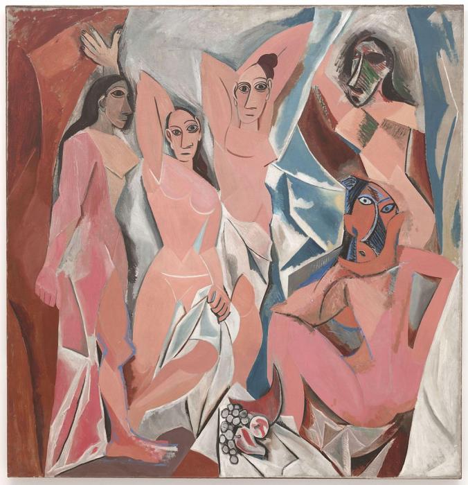 Les Demoiselles d'Avignon, 1907–1907, Pablo Picasso
