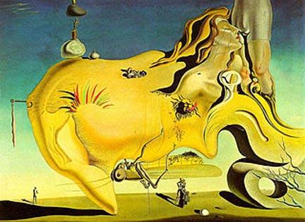 The Great Masturbator,  1929, Salvador Dali