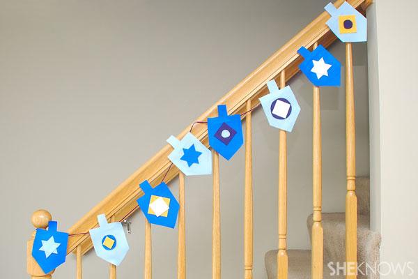 Decorate your house with this Hanukkah Bunting