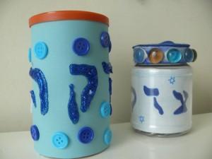 Have fun teaching your little one about charity with this Tzedakah Box