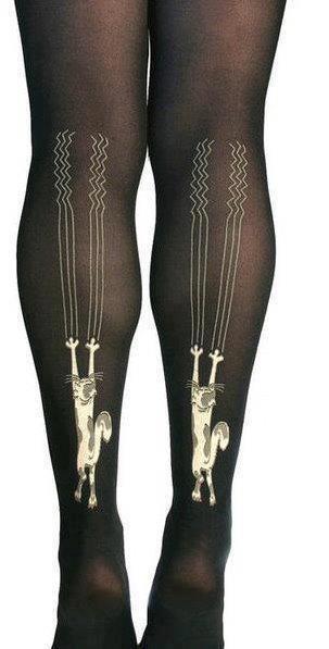 Your tights will run the first time you wear them.