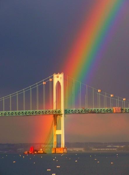 Rainbow in Rhode Island 