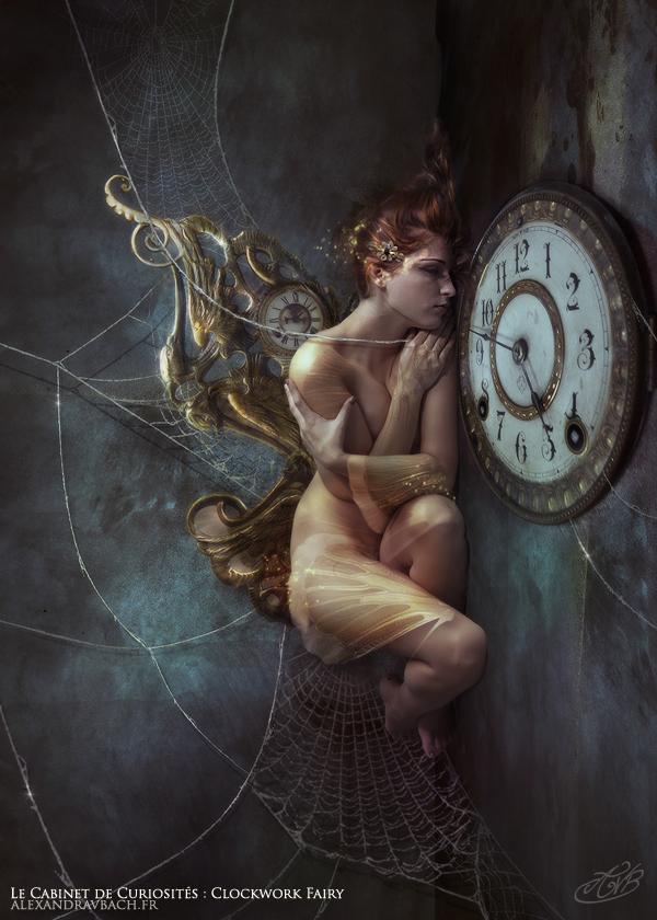Le Cabinet de Curiosites - Clockwork Fairy by AlexandraVBach