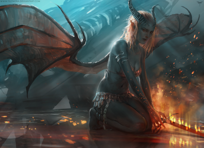 Succubus by telthona