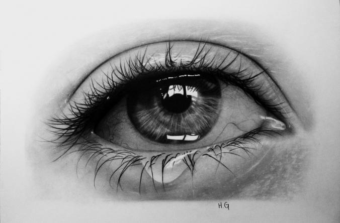 Crying Eye 2 by hg-art on DeviantArt