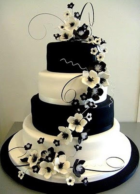 gorgeous-black-and-white-wedding-cakes-13.jpg (580×800)