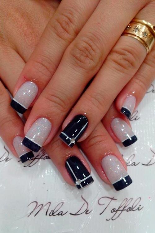 French Tip Mani Designs