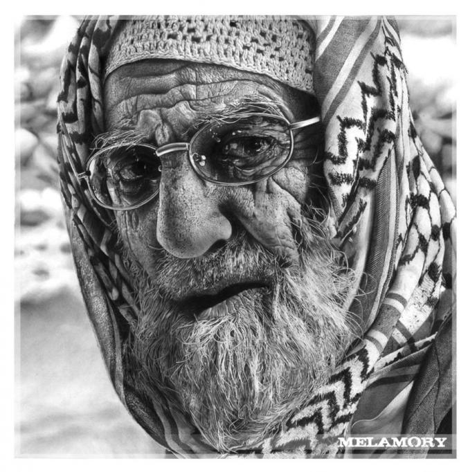 An elderly man by FairyARTos