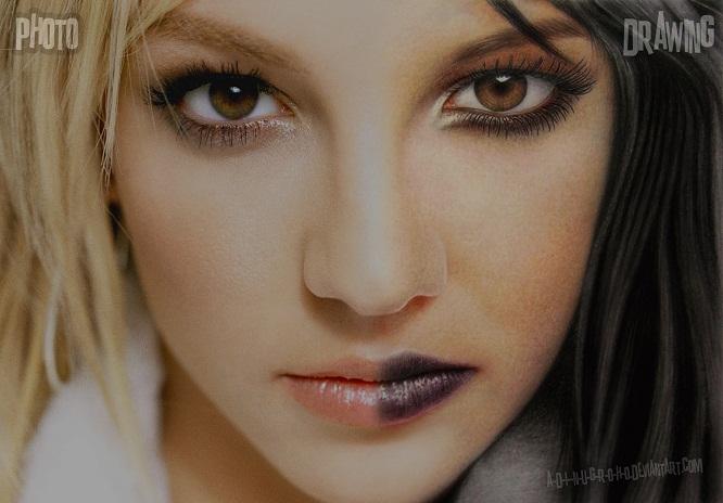 britney black spears drawing n photo by A-D-I--N-U-G-R-O-H-O