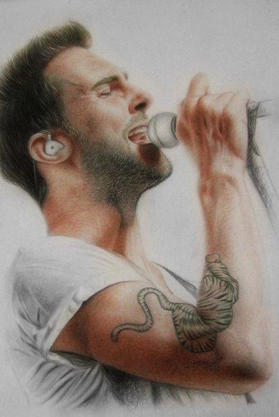 Adam Levine [Maroon 5] by A-D-I--N-U-G-R-O-H-O on DeviantArt