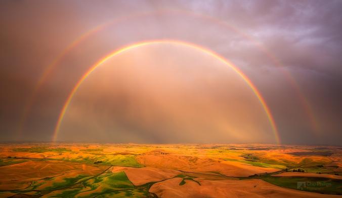 Double Rainbow Palouse by Chip Phillips / 500px