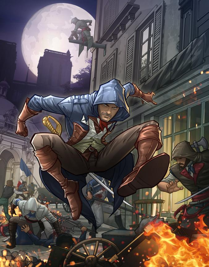 The Game Magazine - Assassins Creed Unity by PatrickBrown on DeviantArt