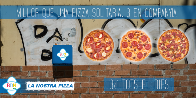 Pizza a domicilio Barcelona - BDN Pizza