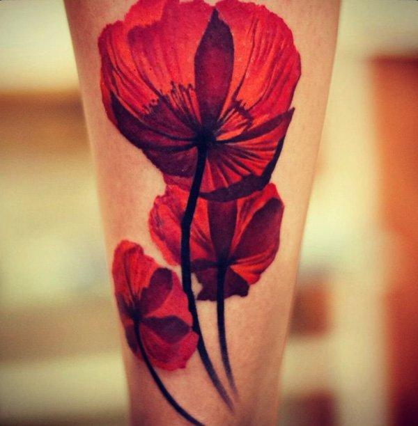31 Poppies tattoo