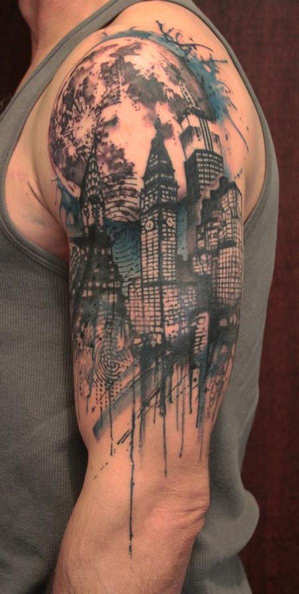 cool sleeve tattoo for men 