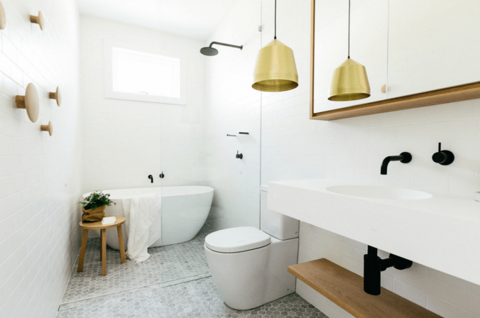 Modern Scandinavian-Inspired Bathroom