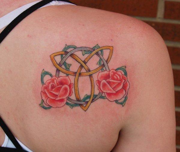 19 Trinity Knot Heart Tattoo