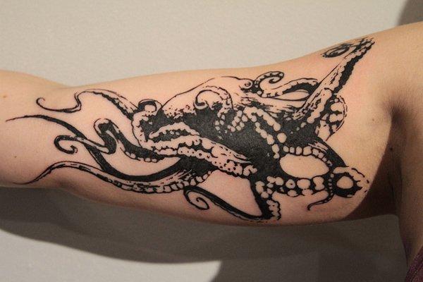 15 watercolor octopus tattoo