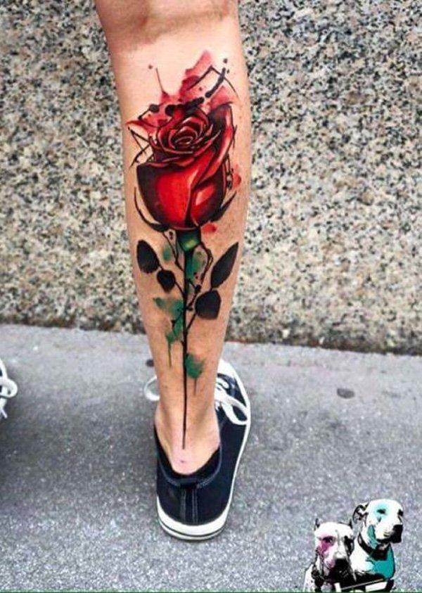 A rose tattoo generally symbolizes a love and passion. In terms of how the tattoo looks, it becomes extraordinarily beautiful with the vibra...
