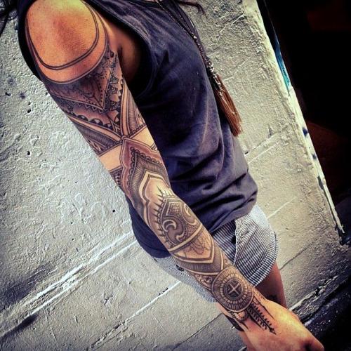 Full sleeve tattoo!