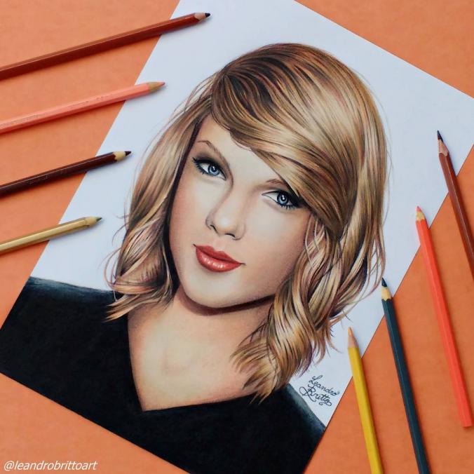 Taylor Swift finalizada  by Leandro Britto-Instagram
