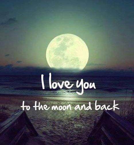 I Love You to the moon and back