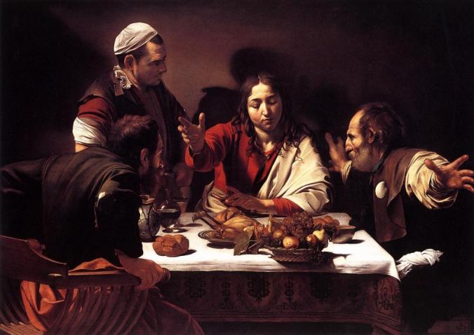 Caravaggio Supper at Emmaus