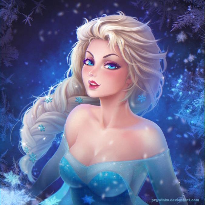 Elsa. Frozen by Prywinko on DeviantArt