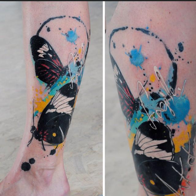 watercolor tattoo Instagram
