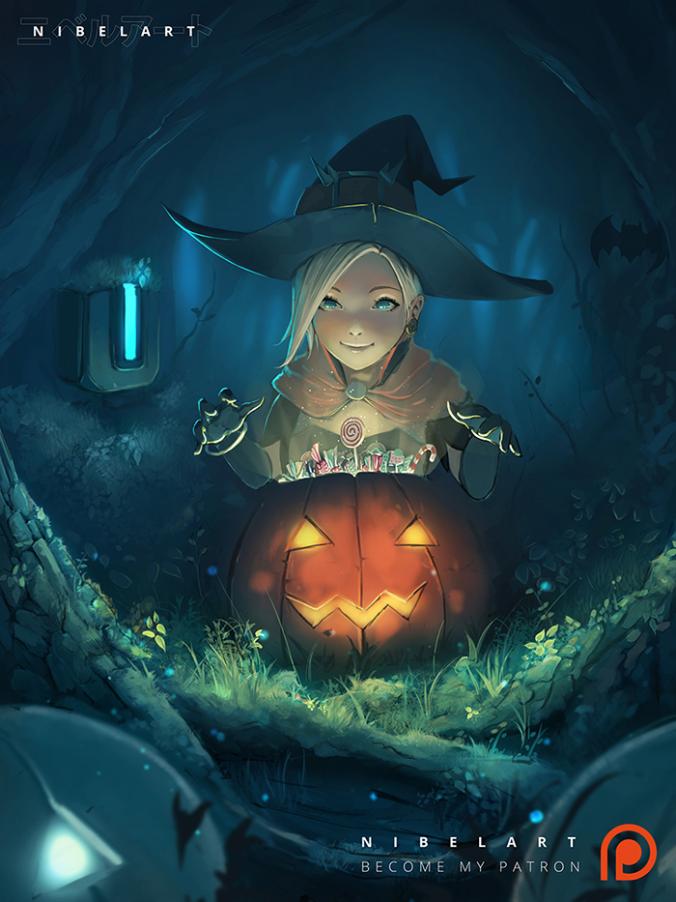 Little Mercy Halloween by NibelArt