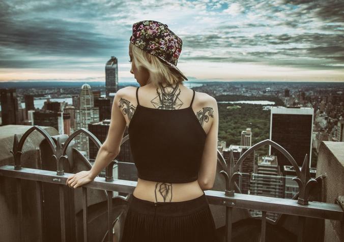 Above the city by KellyBandit