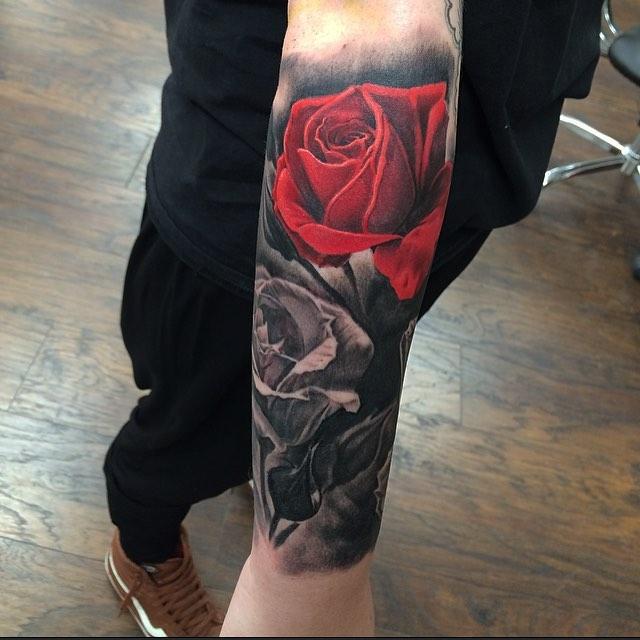 Rose tattoo
