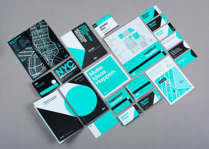 99U Conference Collateral Branding — Aurelio Sánchez — Art Direction — Graphic Design