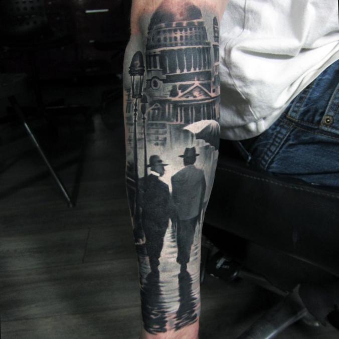 The beginning of old London full sleeve