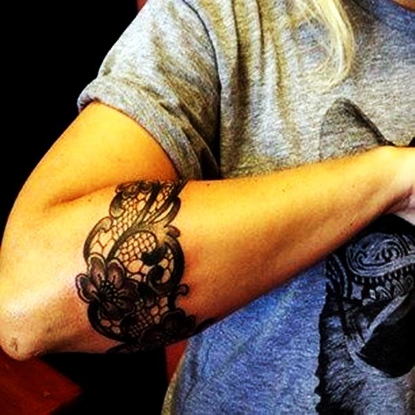 Lace Tattoos Designs and Ideas 