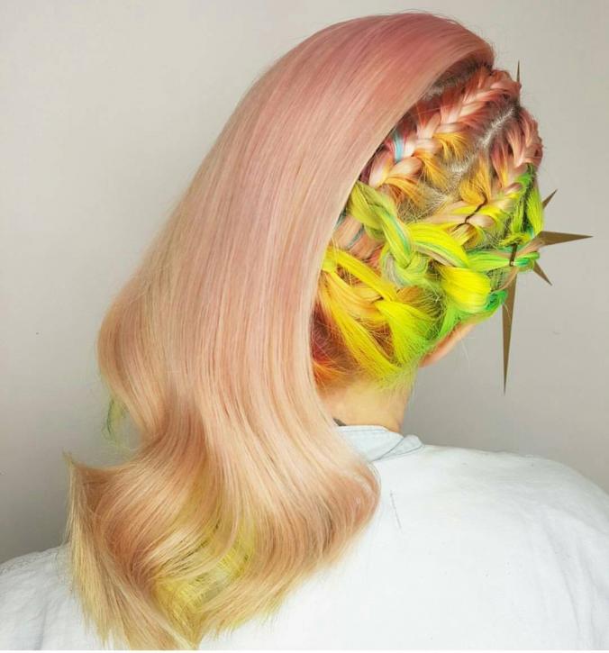 Amazing colorful hair
