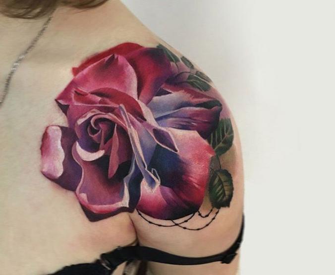 Rose tattoo