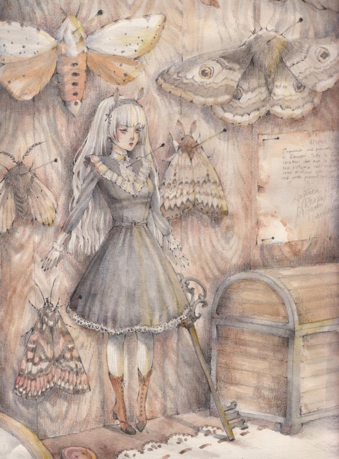 Moth by Loputyn on DeviantArt