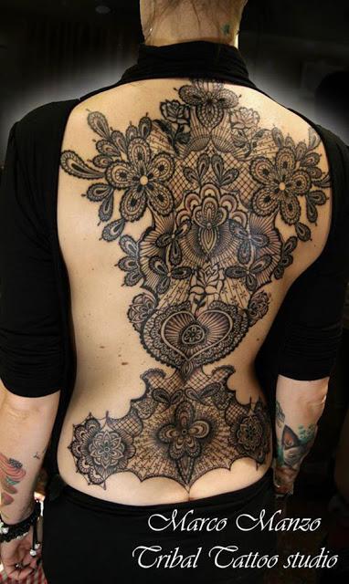Amazing Lace Tattoo Designs