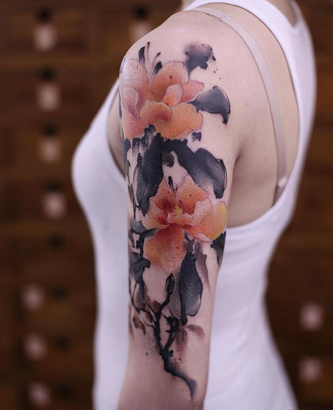 Flower tattoo