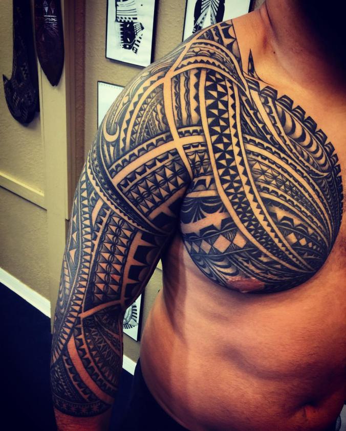 Tribe sleeve tattoo