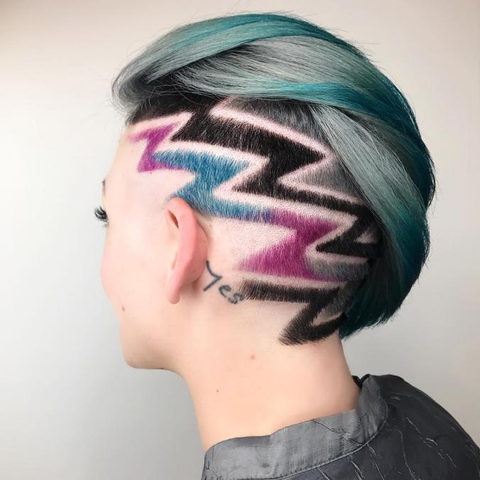 Cool hairstyle 