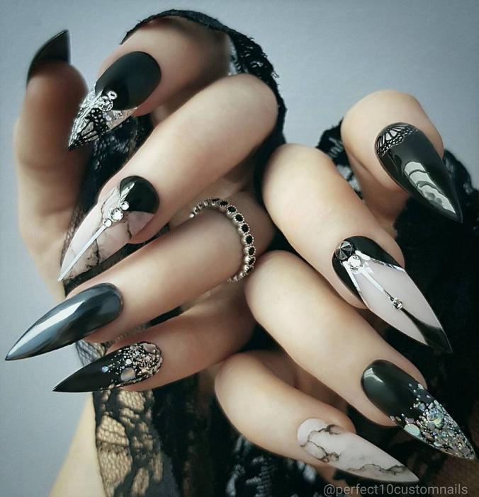 Glamour girl-nail art