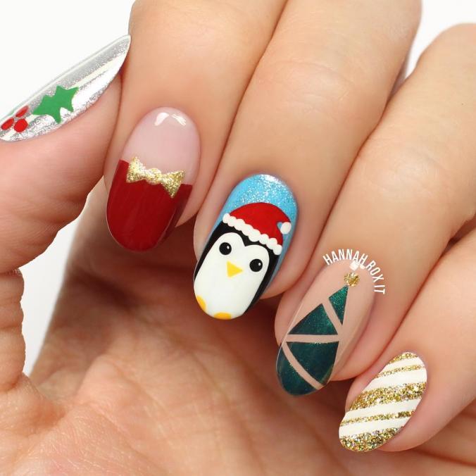 Holiday nail art designs!